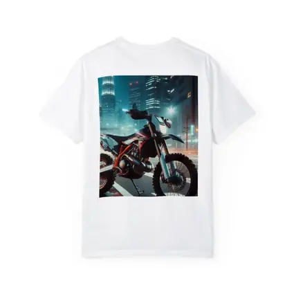 KTM Dirt Bike City Night Street Scene