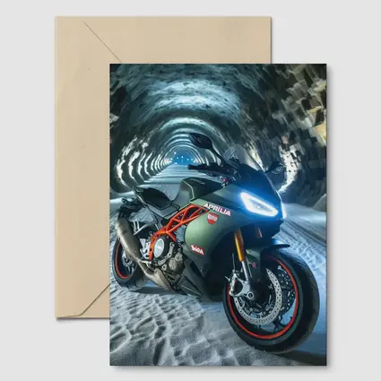 Aprilia RSV4 Superbike Inside Stone Tunnel
