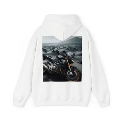 Aprilia Streetfighter Motorcycle Volcanic Desert Landscape