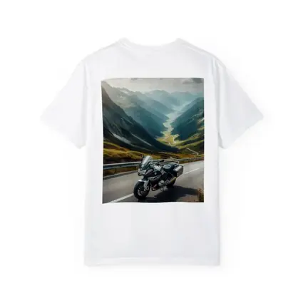 BMW Touring Motorcycle Alpine Mountain Road
