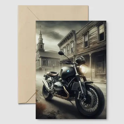 BMW R nineT Ghost Town Street Scene
