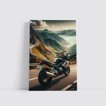 Sport Bike Superbike Mountain Road Scenic View