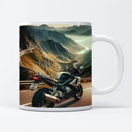 Sport Bike Superbike Mountain Road Scenic View