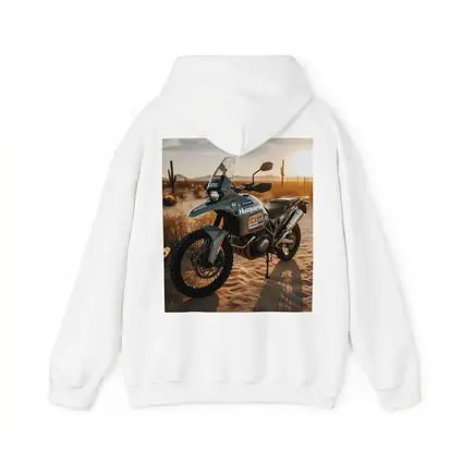 Husqvarna Adventure Dual Sport Bike Desert Sunset