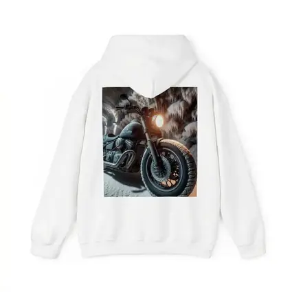 Frost Covered Motorcycle Parked Inside Ice Cave