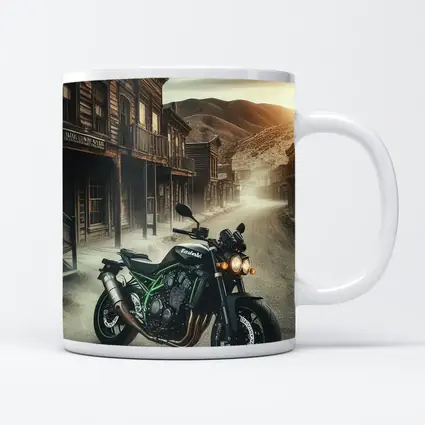 Kawasaki Z900 Naked Bike Wild West Town