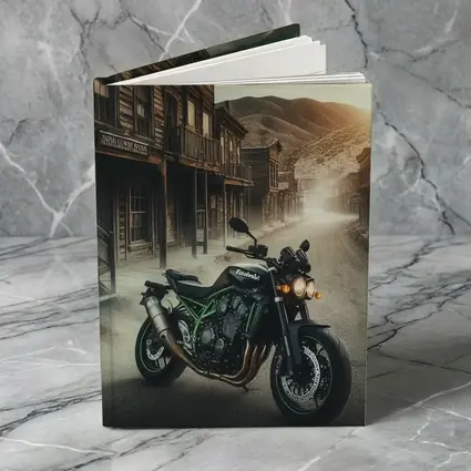 Kawasaki Z900 Naked Bike Wild West Town