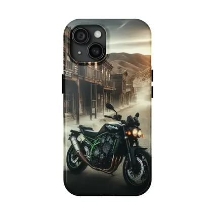 Kawasaki Z900 Naked Bike Wild West Town
