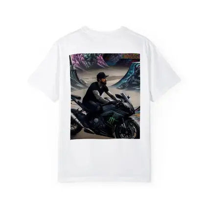 Kawasaki Ninja Rider Skatepark Graffiti Wall