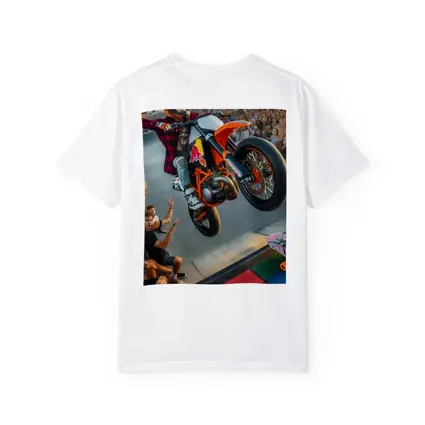 KTM Dirt Bike Stunt Skatepark Crowd