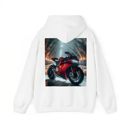 Red MV Agusta Superbike in Dramatic Cave