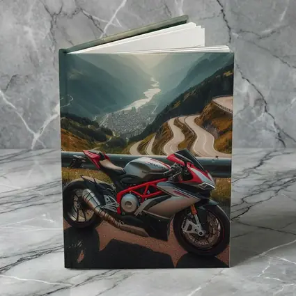 Sport Bike Superbike Mountain Road Alpine View