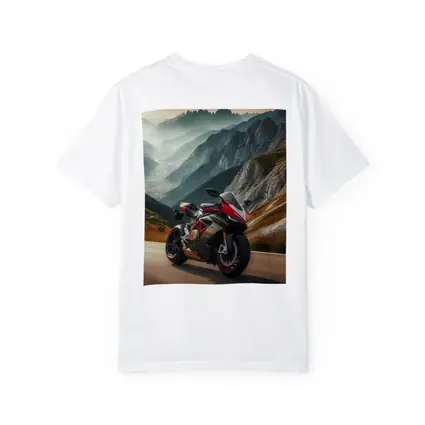 Ducati Superbike On Mountain Road Pass