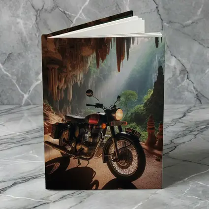 Royal Enfield Classic Inside Mystical Cave
