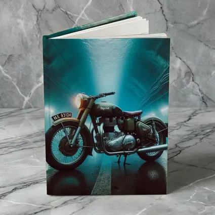 Royal Enfield Classic Underwater Tunnel Scene