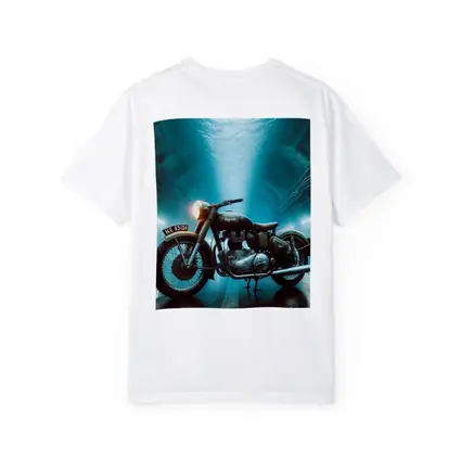 Royal Enfield Classic Underwater Tunnel Scene