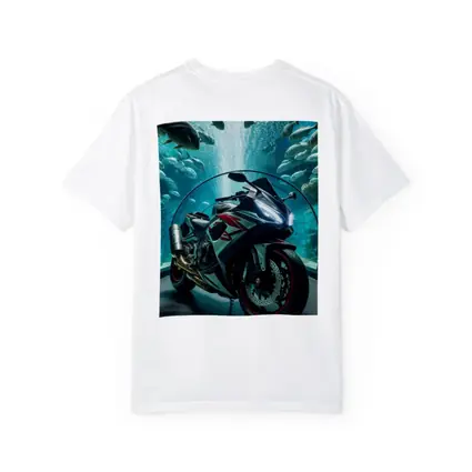Sport Bike Superbike Inside Aquarium Fish Tank