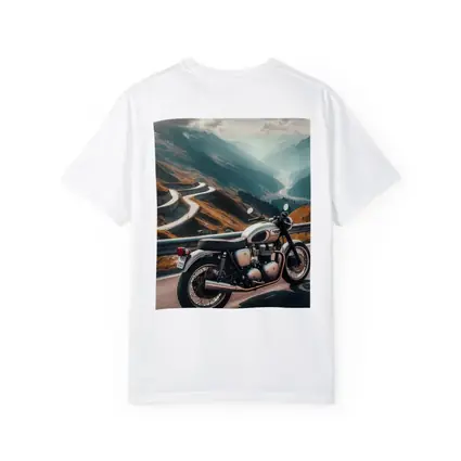 Triumph Bonneville Classic Motorcycle Mountain Road