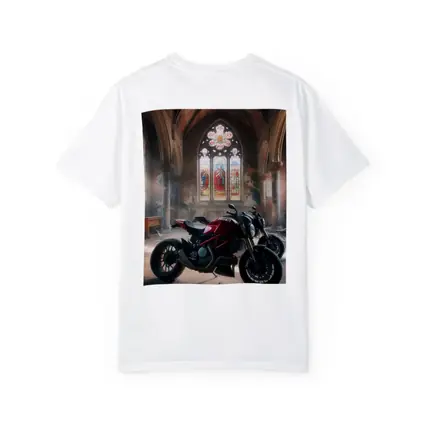 Ducati Streetfighter Inside Abandoned Gothic Church