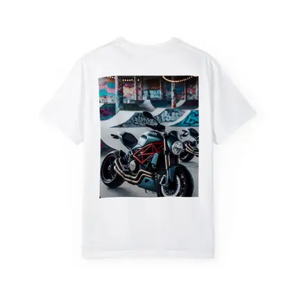 Ducati Monster Matte Black Skatepark Graffiti