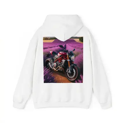 Ducati Monster Red Naked Bike Lavender Fields