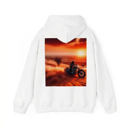 Harley Davidson Cruiser Desert Sunset Ride