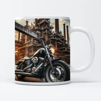 Harley Davidson Cruiser Industrial Factory Background