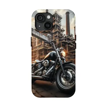 Harley Davidson Cruiser Industrial Factory Background