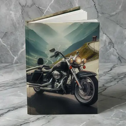 Harley Davidson Road King Mountain Pass