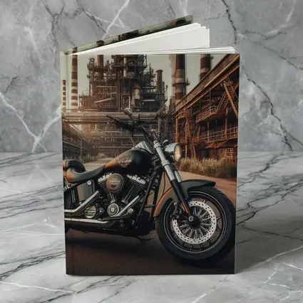 Harley Davidson Cruiser Industrial Factory Background