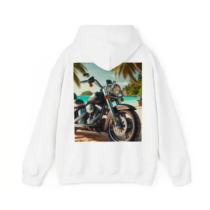 Harley Davidson Cruiser Motorcycle Tropical Beach