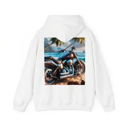 Harley Davidson Cruiser Motorcycle Tropical Beach