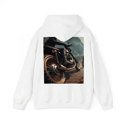 Scrambler Motorcycle Rider Mountain Road