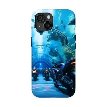 Yamaha Sport Bikes Underwater Aquarium Tunnel