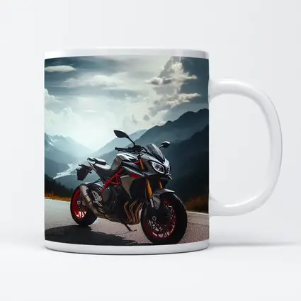 Ducati Streetfighter Mountain Road Dramatic Sky