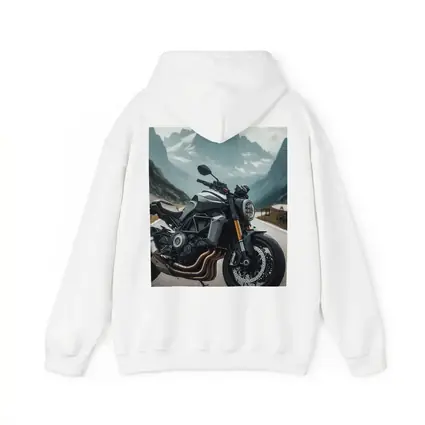Naked Streetfighter Motorcycle Alpine Mountain Road