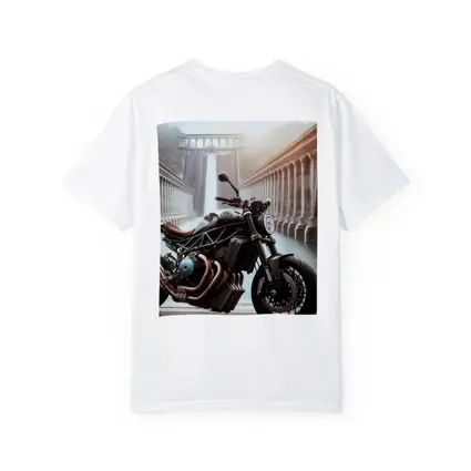 Dark Naked Streetfighter Motorcycle Near Concrete Dam