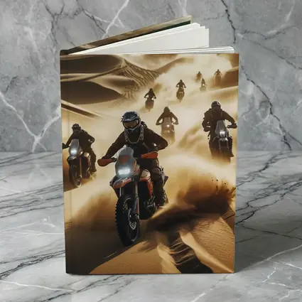 Desert Dune Rally Motorcycles Sand Storm Riders