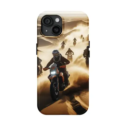 Desert Dune Rally Motorcycles Sand Storm Riders