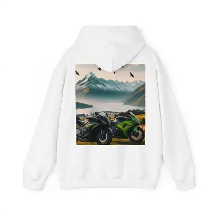 Kawasaki Sport Bikes Mountain Lake Landscape