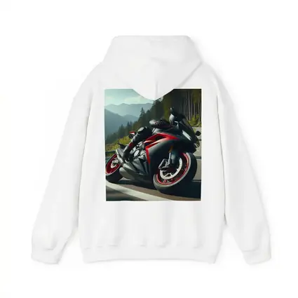 Black Red Sport Bike Mountain Road