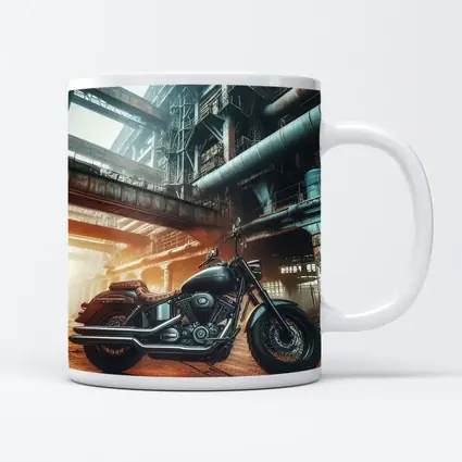 Harley Davidson Cruiser Industrial Factory Background