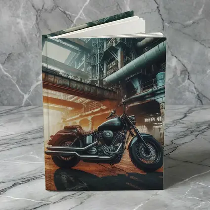 Harley Davidson Cruiser Industrial Factory Background