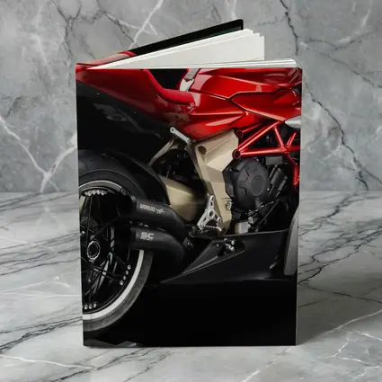 MV Agusta Superveloce Red Motorcycle Dark Background
