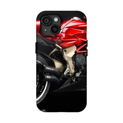 MV Agusta Superveloce Red Motorcycle Dark Background
