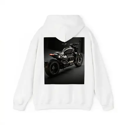 Triumph Rocket Motorcycle Dark Studio Background