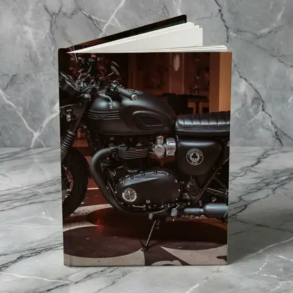 Triumph Bonneville Matte Black Ace Cafe