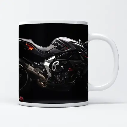 MV Agusta Naked Streetfighter Motorcycle Dark Background
