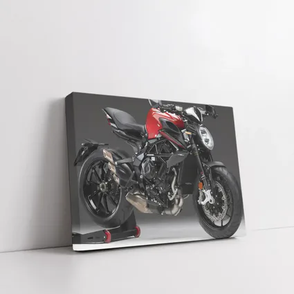 MV Agusta Brutale Red Naked Motorcycle Studio
