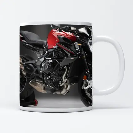 MV Agusta Brutale Red Naked Motorcycle Studio